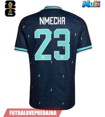 Lacne Muži Futbalové dres Nemecko Felix Nmecha #23 MS 2026 Krátky Rukáv - Preč
